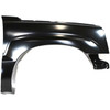 FENDER FR RH W/CLAD HOLE REPLACEMENT FOR CADILLAC ESCALADE ESV 2005 PARTSLINK NUMBER GM1241310