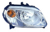 HEAD LAMP RH LS/LT W/O SPECIAL PKG HQ REPLACEMENT FOR CHEVROLET HHR 2008 PARTSLINK NUMBER  GM2503262