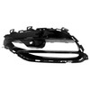 GRILLE FR LH BRIGHT BLACK FINISH W/SENSOR  REPLACEMENT FOR MERCEDES CLA45 AMG 2019 PARTSLINK NUMBER 	MB1038197