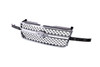 GRILLE CHROME FRAME W/GRAY HONRYCOMB O5 SS/CENTER BAR NEEDS WING INSERTS REPLACEMENT FOR CHEVROLET PICKUP CHEVY SILVERADO-1500, 2500-3500 2005 PARTSLINK NUMBER  GM1200546