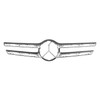 GRILLE MOLDING FR CENTER PTD SILVER W/ADAPTIVE CRUISE W/O CAMERA  REPLACEMENT FOR MERCEDES GLC300(COUPE-253.349) 2019 PARTSLINK NUMBER 	MB1210123