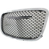 GRILLE FR BLACK MESH W/CHROME FRAME LTD/TOURING MODEL  REPLACEMENT FOR CHRYSLER 300 2015 PARTSLINK NUMBER  CH1200395