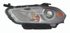 HEAD LAMP LH HALOGEN CHROME BEZEL CAPA  REPLACEMENT FOR DODGE DART 2015 PARTSLINK NUMBER  CH2518143C