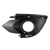 FOG LAMP BEZEL FR LH TEXTURED BLACK  REPLACEMENT FOR MITSUBISHI MIRAGE HATCHBACK 2019 PARTSLINK NUMBER MI1038124