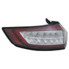 TAIL LAMP LH W/O LEVEL 2 TRIM SE/SEL MODEL CAPA  REPLACEMENT FOR FORD EDGE 2015 PARTSLINK NUMBER  FO2800243C