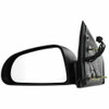 DOOR MIRROR LH POWER TEXTURED REPLACEMENT FOR DODGE DURANGO 2008 PARTSLINK NUMBER CH1320229