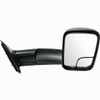 DOOR MIRROR RH MANUAL W/TOW TEXTURED REPLACEMENT FOR DODGE PICKUP DODGE RAM 1500 2008  PARTSLINK NUMBER CH1321227