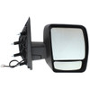 DOOR MIRROR RH POWER TEXTURED W/O HEAT/TOW REPLACEMENT FOR NISSAN NV1500 2019 PARTSLINK NUMBER NI1321233