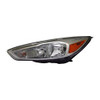 HEAD LAMP LH HALOGEN W/ALUM BEZEL/D DRL CAPA   REPLACEMENT FOR FORD FOCUS 2015 PARTSLINK NUMBER  FO2502340C