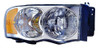 HEAD LAMP RH CAPA REPLACEMENT FOR DODGE PICKUP DODGE RAM 2500-3500 2005 PARTSLINK NUMBER  CH2503161C