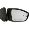 DOOR MIRROR RH POWER PTM W/O HEAT W/SIGNAL/BLIND SPOT  REPLACEMENT FOR FORD FOCUS 2015 PARTSLINK NUMBER  FO1321581