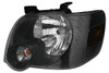 HEAD LAMP LH SMOKED LENS CAPA REPLACEMENT FOR FORD EXPLORER SPORT TRAC 2008 PARTSLINK NUMBER  FO2502230C