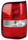 TAIL LAMP LH STYLESIDE MODEL W/RED LENS W/HOUSING EXCLUDE HARLEY DAVIDSON HQ REPLACEMENT FOR FORD  PICKUP FORD LIGHTDUTY (F150) 2008 PARTSLINK NUMBER  	FO2800182