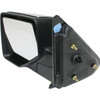 DOOR MIRROR LH MANUAL W/CHROME REPLACEMENT FOR FORD RANGER PICKUP 2WD 2008 PARTSLINK NUMBER  	FO1320315
