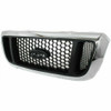 GRILLE CHROME GRAY 4WD REPLACEMENT FOR FORD RANGER PICKUP 2WD 2005 PARTSLINK NUMBER FO1200453