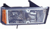 HEAD LAMP LH XTREME W/CHROME BEZEL HQ REPLACEMENT FOR GMC CANYON 2008 PARTSLINK NUMBER  GM2502247