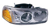 HEAD LAMP RH HQ REPLACEMENT FOR GMC YUKON XL DENALI 2005 PARTSLINK NUMBER GM2503214