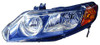 HEAD LAMP LH CAPA REPLACEMENT FOR HONDA CIVIC SEDAN 2008 PARTSLINK NUMBER  HO2502125C