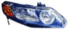 HEAD LAMP RH CAPA REPLACEMENT FOR HONDA CIVIC SEDAN 2008 PARTSLINK NUMBER  HO2503125C