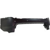 BUMPER RR UPPER PRIMED W/SENSOR/BLIND SPOT DETECTION BRACKETS REPLACEMENT FOR DODGE DURANGO 2023 PARTSLINK NUMBER CH1100A28