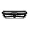 GRILLE FR BLACK W/SILVER MOLDING W/O EMBLEM   REPLACEMENT FOR SUBARU LEGACY 2019 PARTSLINK NUMBER 	SU1200180