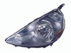 HEAD LAMP LH SILVER(CODE NH642M) HQ REPLACEMENT FOR HONDA FIT 2008 PARTSLINK NUMBER  HO2518124