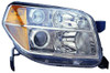 HEAD LAMP RH CAPA REPLACEMENT FOR HONDA PILOT 2008 PARTSLINK NUMBER  HO2519110C