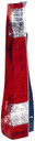 TAIL LAMP LH JAPAN BUILT CAPA REPLACEMENT FOR HONDA CRV 2005 PARTSLINK NUMBER HO2818128C
