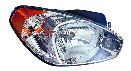 HEAD LAMP RH HQ REPLACEMENT FOR HYUNDAI ACCENT SEDAN 2008 PARTSLINK NUMBER  HY2503144