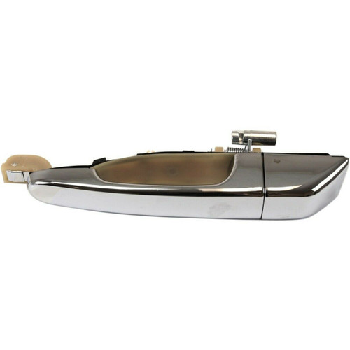 DOOR HANDLE RR LH OUTER ALL CHROME REPLACEMENT FOR HYUNDAI ENTOURAGE 2008 PARTSLINK NUMBER  HY1520116