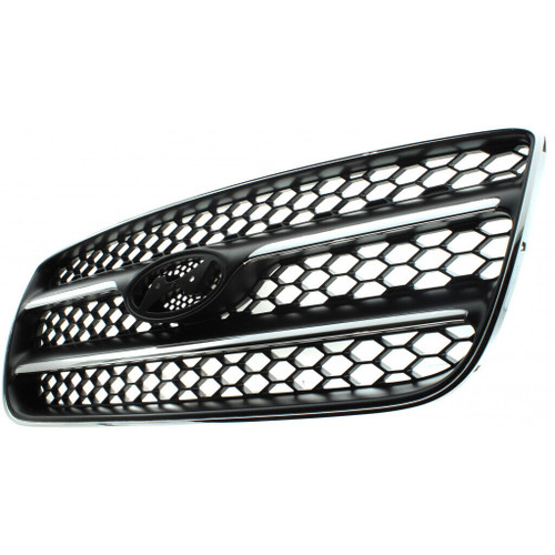 GRILLE CHROME/BLACK LTD REPLACEMENT FOR HYUNDAI SANTA FE 2008 PARTSLINK NUMBER HY1200147 GRILLE CHROME/BLACK LTD REPLACEMENT FOR HYUNDAI SANTA FE 2008 PARTSLINK NUMBER HY1200147