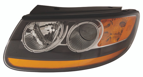 HEAD LAMP LH FROM 7/11/07 CAPA REPLACEMENT FOR HYUNDAI SANTA FE 2008 PARTSLINK NUMBER  HY2502150C
