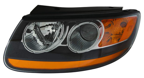 HEAD LAMP RH FROM 7/11/07 CAPA REPLACEMENT FOR HYUNDAI SANTA FE 2008 PARTSLINK NUMBER  HY2503150C