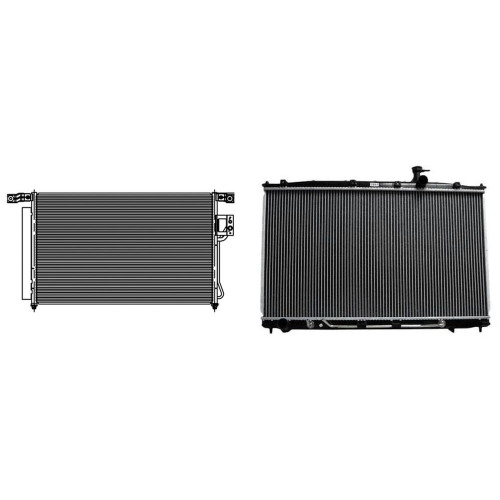 RADIATOR (2897) 3.3L REPLACEMENT FOR HYUNDAI SANTA FE 2008 PARTSLINK NUMBER  HY3010157