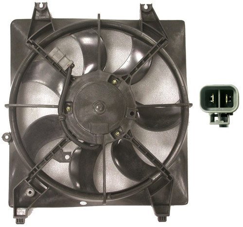 RADIATOR FAN ASSY LH REPLACEMENT FOR HYUNDAI SANTA FE 2008 PARTSLINK NUMBER  HY3115113