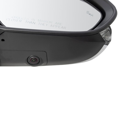 DOOR MIRROR RH POWER HTD W/BLIND SPOT/CAMERA/SIGNAL NORTH AMERICAN BUILT HQ  REPLACEMENT FOR TOYOTA CAMRY 2019 PARTSLINK NUMBER TO1321411