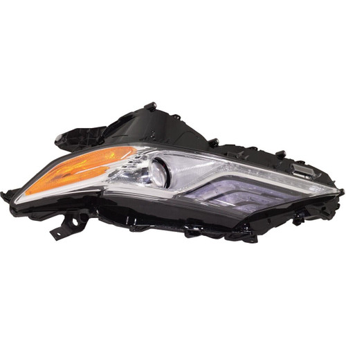 HEAD LAMP LH LED W/ DRL CHROME BEZEL XLE TRIM HQ  REPLACEMENT FOR TOYOTA CAMRY 2019 PARTSLINK NUMBER TO2502278