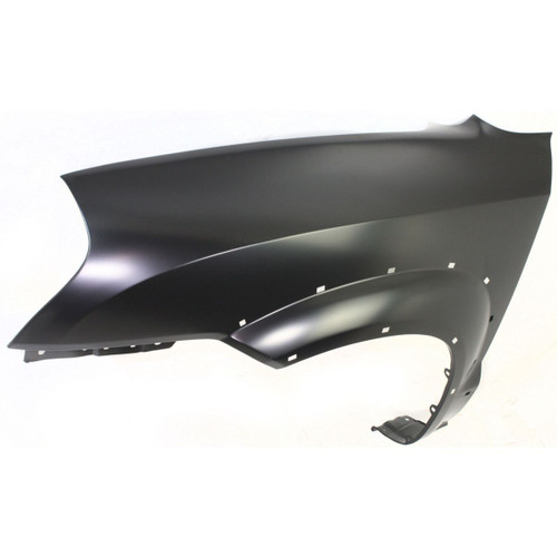 FENDER FR LH W/CLADDING HOLE CAPA REPLACEMENT FOR HYUNDAI  TUCSON 2008 PARTSLINK NUMBER  HY1240136C