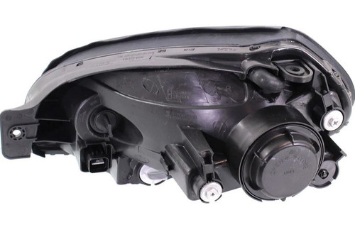 HEAD LAMP RH ORANGE REFLECTOR BLACK BEZEL HQ REPLACEMENT FOR HYUNDAI  TUCSON 2008 PARTSLINK NUMBER  HY2503165