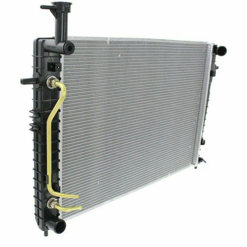 RADIATOR (13077) 2.0L SIDE PLATES ARE 5/8-INCH WIDE REPLACEMENT FOR HYUNDAI  TUCSON 2008 PARTSLINK NUMBER  KI3010142