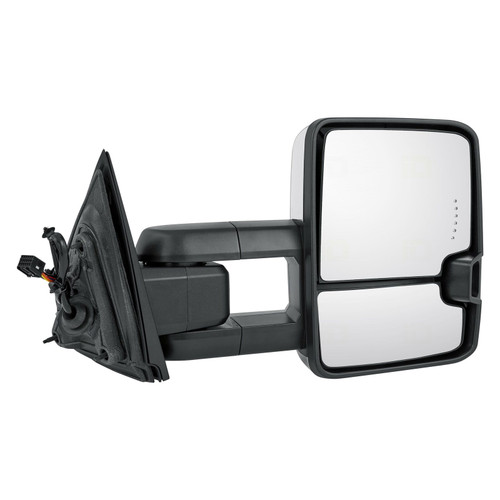DOOR MIRROR RH POWER HTD TOW TYPE W/MEMORY/SIDE MARKER/IN-GLASS TURN SIGNAL/CARGO SPOTLIGHT   REPLACEMENT FOR GMC PICKUP GMC SIERRA 2500 2015 PARTSLINK NUMBER  GM1321514