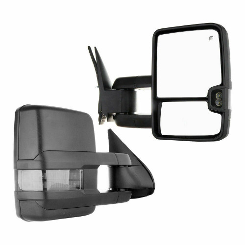 DOOR MIRROR RH POWER MANUAL FOLD/DUAL LENS/HTD W/SIGNAL TRAILER TOW TYPE   REPLACEMENT FOR GMC PICKUP GMC SIERRA 2500 2015 PARTSLINK NUMBER  GM1321458
