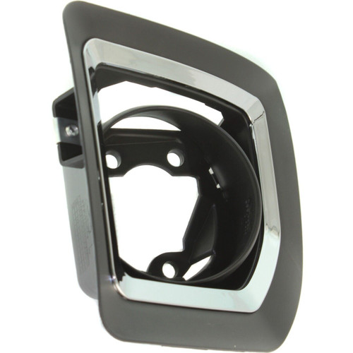 FOG LAMP BEZEL FR LH CHROME/BLACK REPLACEMENT FOR GMC PICKUP GMC SIERRA 2500 2015 PARTSLINK NUMBER GM1038203 FOG LAMP BEZEL FR LH CHROME/BLACK REPLACEMENT FOR GMC PICKUP GMC SIERRA 2500 2015 PARTSLINK NUMBER GM1038203