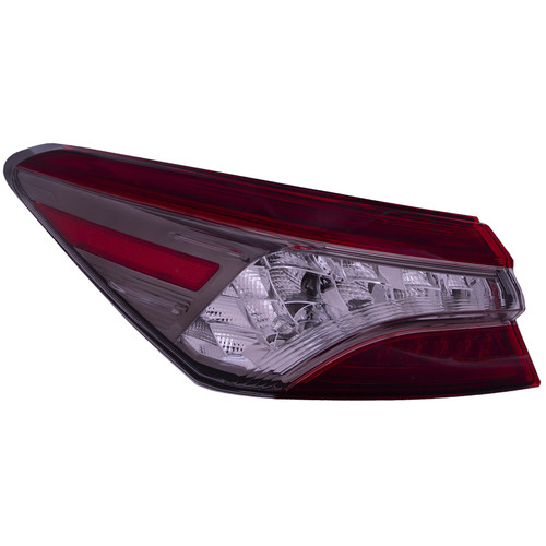 TAIL LAMP LH USA BUILT SMOKED  REPLACEMENT FOR TOYOTA CAMRY 2019 PARTSLINK NUMBER TO2804137