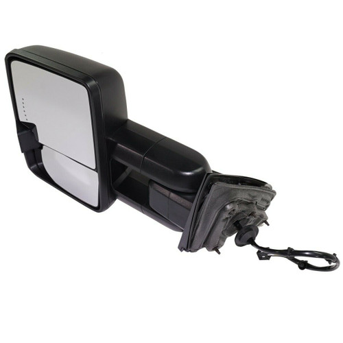 DOOR MIRROR LH POWER HTD TOW TYPE W/SIDE MARKER/IN-GLASS TURN SIGNAL/CARGO SPOTLIGHT  REPLACEMENT FOR GMC PICKUP GMC SIERRA 3500 2015 PARTSLINK NUMBER  GM1320511