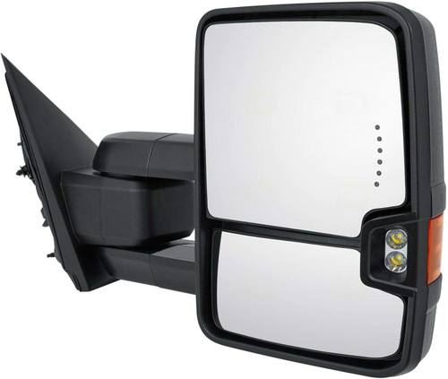 DOOR MIRROR RH POWER HTD TOW TYPE W/SIDE MARKER/IN-GLASS TURN SIGNAL/CARGO SPOTLIGHT  REPLACEMENT FOR GMC PICKUP GMC SIERRA 3500 2015 PARTSLINK NUMBER   GM1321511