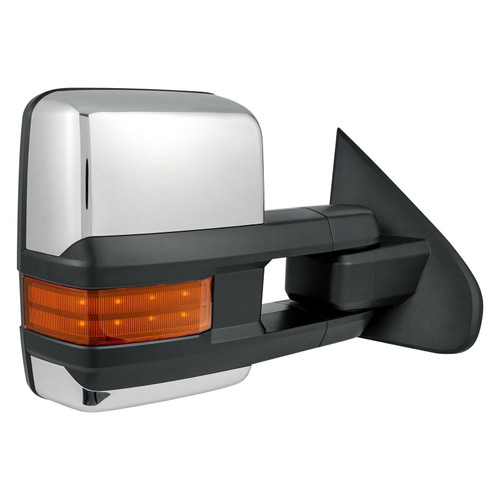 DOOR MIRROR RH POWER HTD W/SIGNAL/SIDE MARKER LAMP/CARGO SPOTLIGHT/TOW  REPLACEMENT FOR GMC PICKUP GMC SIERRA 3500 2015 PARTSLINK NUMBER  GM1321513