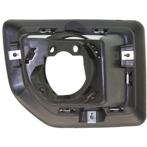 FOG LAMP BEZEL FR LH CHROME/BLACK  REPLACEMENT FOR GMC PICKUP GMC SIERRA 3500 2015 PARTSLINK NUMBER  GM1038203