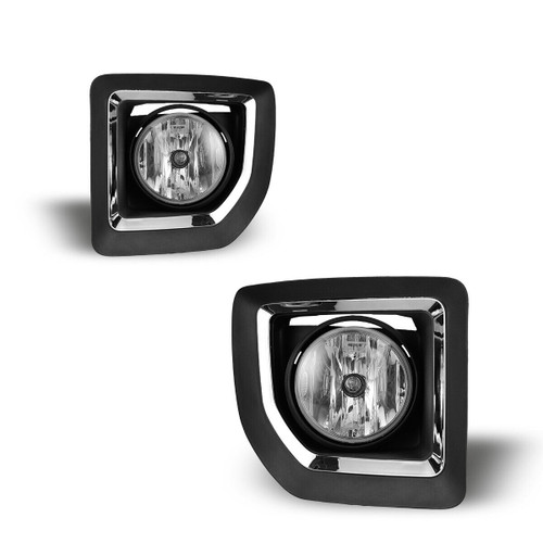 FOG LAMP BEZEL FR RH CHROME/BLACK REPLACEMENT FOR GMC PICKUP GMC SIERRA 3500 2015 PARTSLINK NUMBER GM1039203 FOG LAMP BEZEL FR RH CHROME/BLACK REPLACEMENT FOR GMC PICKUP GMC SIERRA 3500 2015 PARTSLINK NUMBER GM1039203