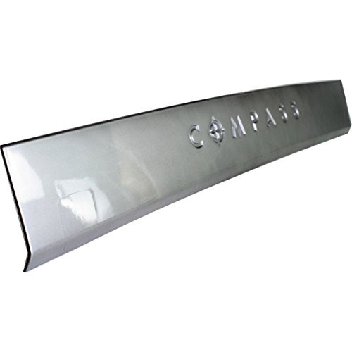 BUMPER PLATE RR SILVER W/O LOGO W/O TOW HOOK HOLE REPLACEMENT FOR JEEP COMPASS MK 2008 PARTSLINK NUMBER  CH1137100